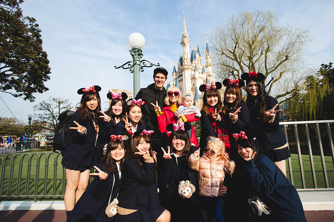 Our first day in Tokyo: DISNEYLAND!